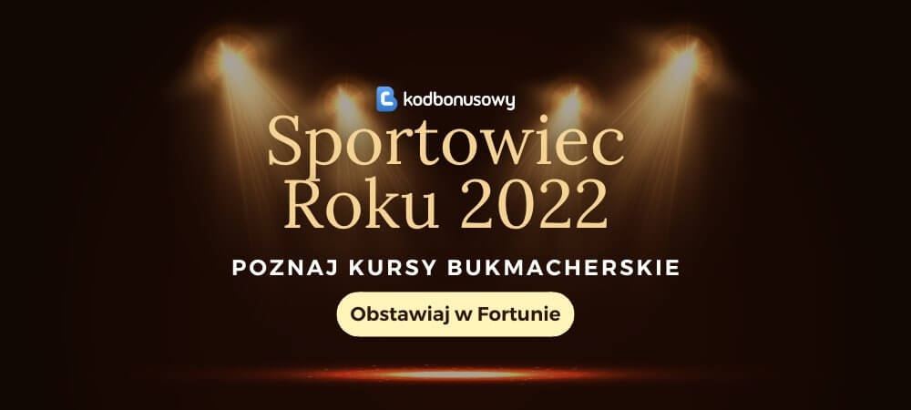 Sportowiec Roku 2022 Kursy Bukmacherskie