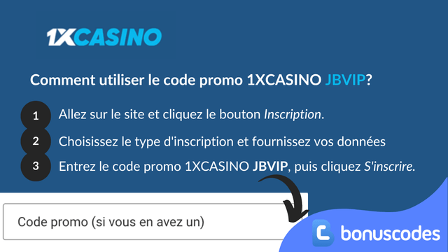 1xcasino inscription code promo